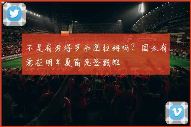 不是有劳塔罗和图拉姆吗？国米有意在明年夏窗免签戴维
