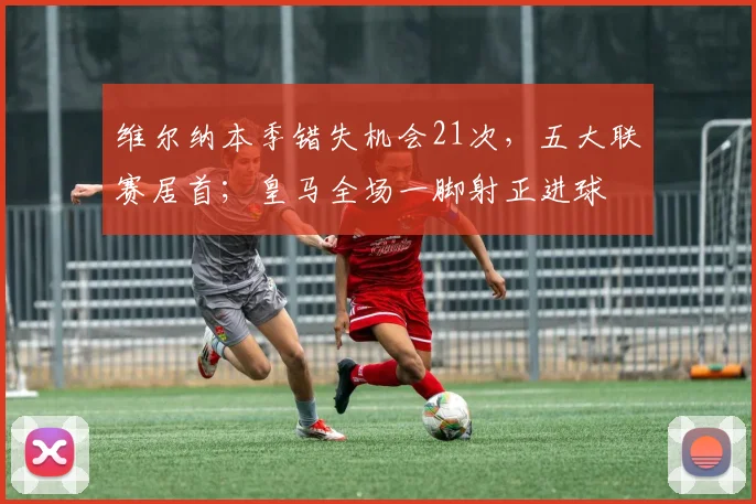维尔纳本季错失机会21次，五大联赛居首；皇马全场一脚射正进球